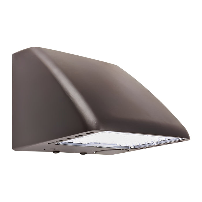 LED Full Cutoff Wall Pack, Dusk to Dawn, 45W/36W/27W/18W, Selectable Wattage & CCT, 7000 Lumens