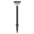 Illuminate your landscape by planting the stake in the ground. It's that simple. Once installed, let the sun charge up the solar path lights, which will provide a lengthy time to light up your turf.