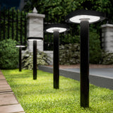 Solar LED Path Lights, Square, Dusk To Dawn