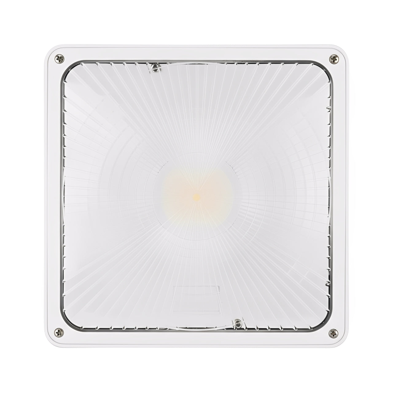 LED Canopy Light, 60W/46W/35W/24W, White, Selectable Wattage & CCT, 8400 Lumens