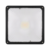 LED Canopy Light, 60W/46W/35W/24W, Black, Selectable Wattage & CCT, 8400 Lumens