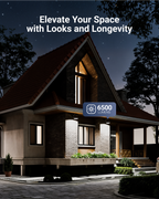 Sunco's Gooseneck Barn Light has an output of 6500 lumens and bright enough for night time