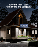 Sunco's Gooseneck Barn Light has an output of 6500 lumens and bright enough for night time