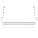 Installation is simple and effortless with durable hanging chains and V hooks.