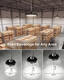 UFO High Bay 150 LED Fixture, 21000 Lumens
