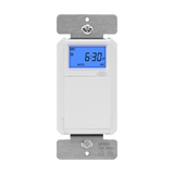 Enerlites Astronomic Digital In-Wall Programmable Timer Switch