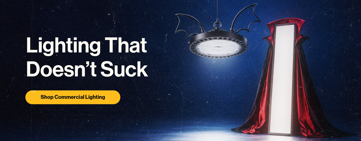 Commercial Lighting - Lighting that doesn't suck