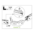 Connectors for LED Linear Pendant Lights