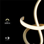 Golden Swirl LED Table Lamp — supplied product image