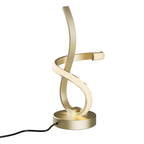 Golden Swirl LED Table Lamp — product view