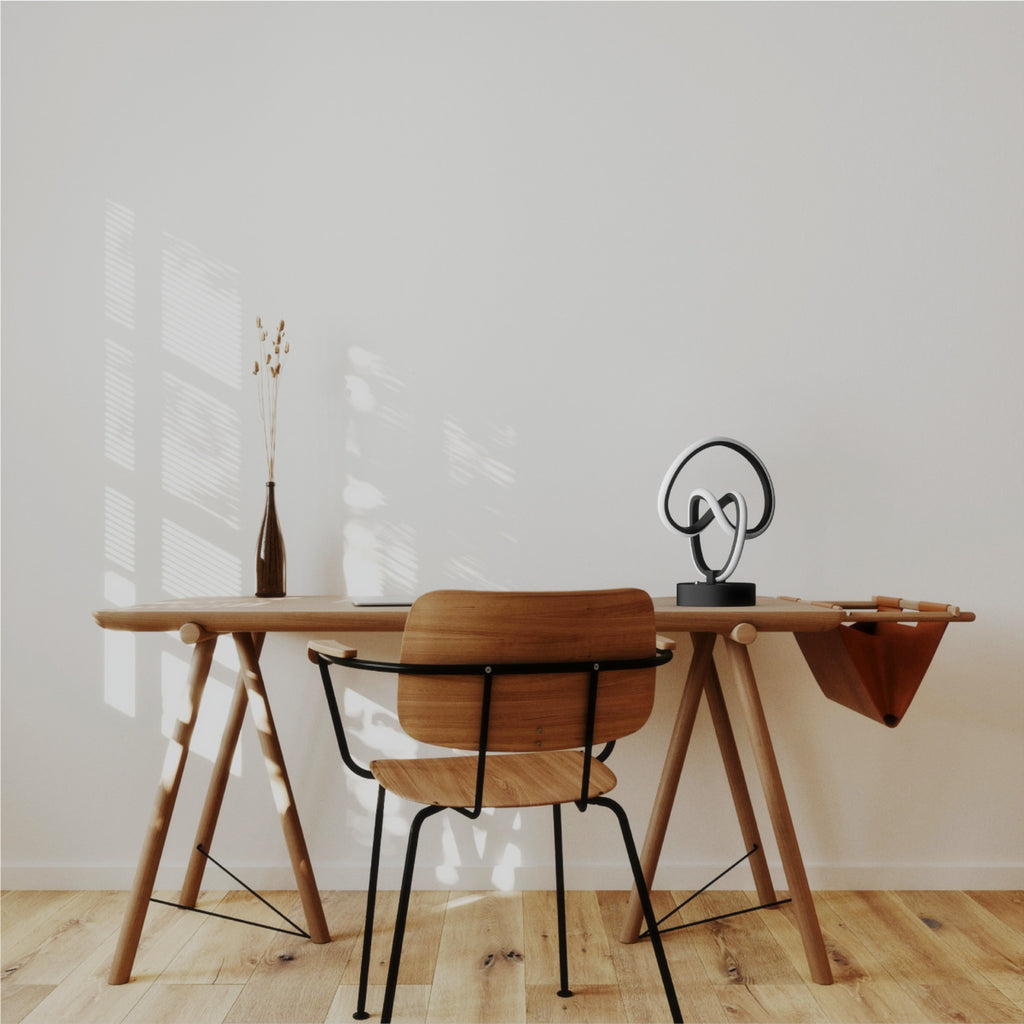 Abstract Art LED Table Lamp — additional room setting