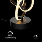 Abstract Art LED Table Lamp — supplied product image