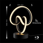Abstract Art LED Table Lamp — supplied product image