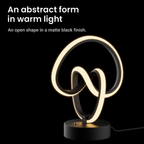 Abstract Art LED Table Lamp — design and features
