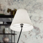 Angular Base Table Lamp with Conical Shade — additional product detail