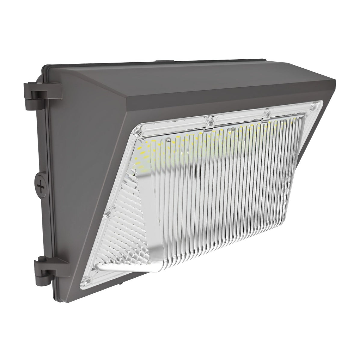 LED Wall Pack, Dusk to Dawn Photocell, 63W/45W/30W, Selectable Wattage & CCT, 8100 Lumens