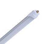 Close up view of 8 foot led bulbs single pin or led ballast replacement 