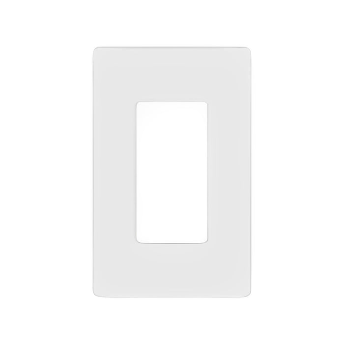 Lutron Claro Multi-Gang Wallplate, Screwless Designer Style, Gloss Finish