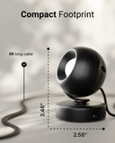 LED Black Orb Spotlight, Selectable CCT, 300 Lumens