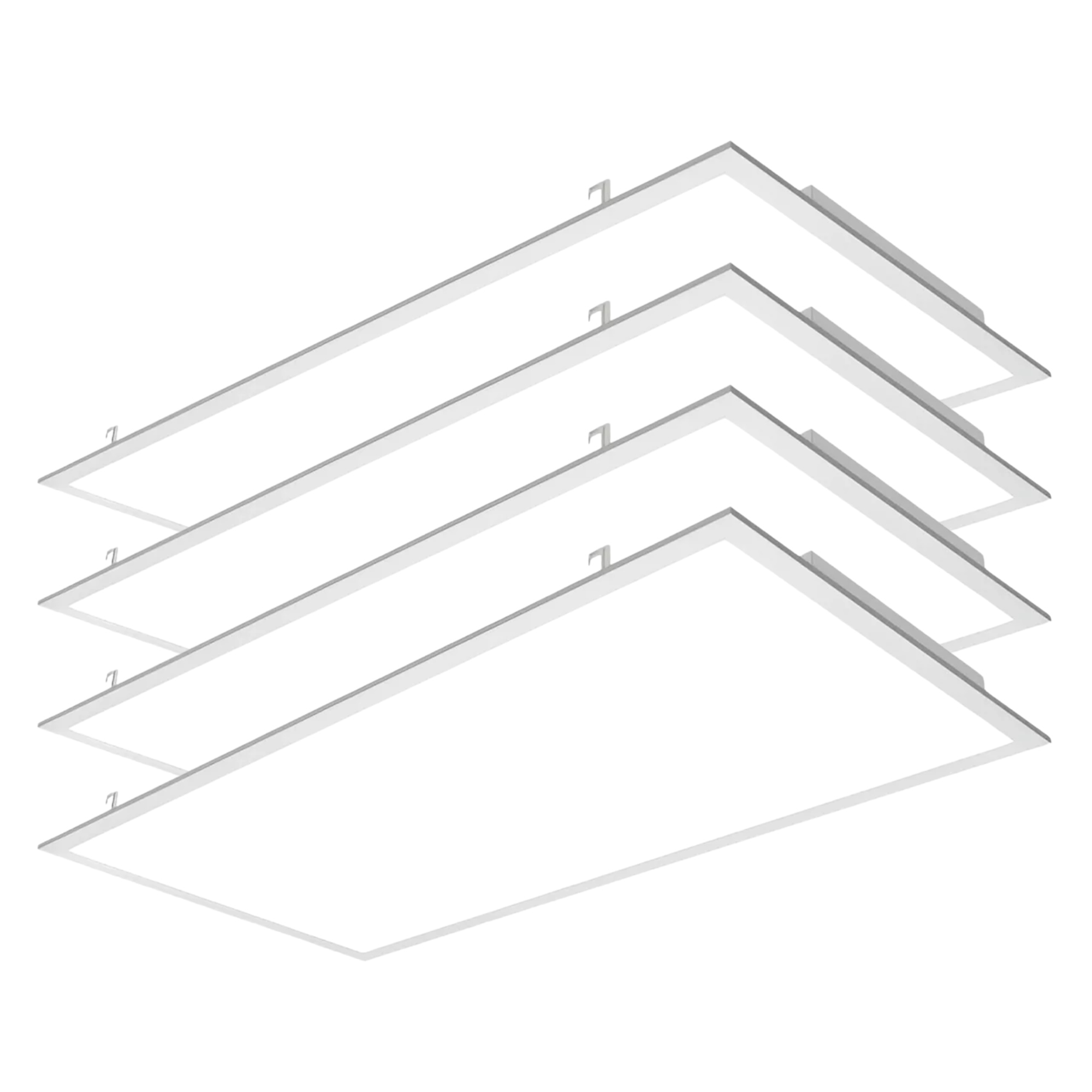 LED Ceiling Panel Light with Sensor Receptacle, 72W/60W/50W/40W/30W, 2x4, 9000 Lumens