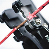 This Klein Tools Wire Cutter and Stripper has precision machined stripping holes that can easily remove insulation without damaging the wire.