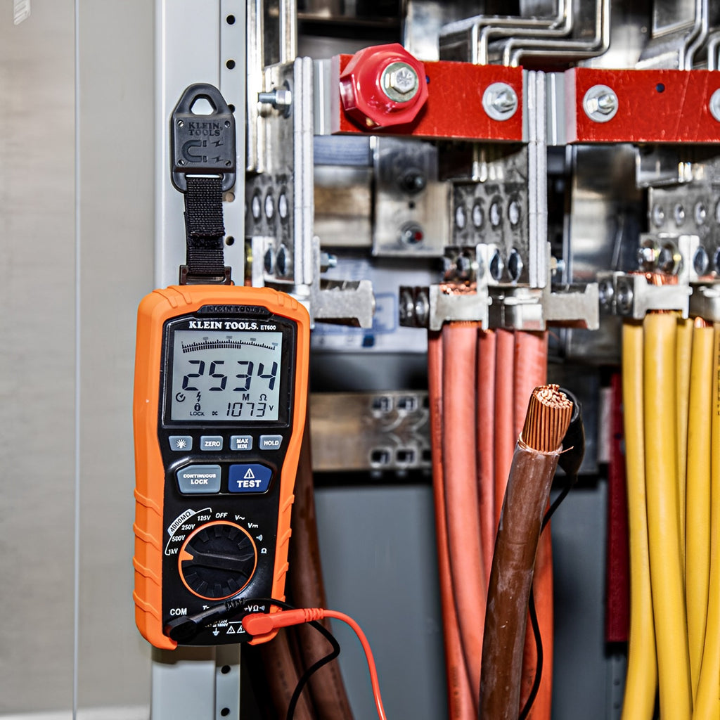 Klein Tools Insulation Resistance Tester, TRMS Auto-Ranging, 1000V, 4000 Mohms