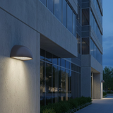 LED Half Moon Wall Pack, Full Cutoff, Dusk to Dawn Photocell, 80W/64W/48W, Selectable Wattage & CCT, 10800 Lumens