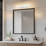 LED Satin Nickel Vanity Light, 25.5" Wide, FL5324D Series