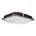 LED Canopy Light, 110W/88W/66W/44W, Dark Bronze, Selectable Wattage & CCT,  17000 Lumens