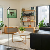 59" Sand Black LED Floor Lamp, 11W, 700 Lumens
