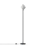 59" Sand Black LED Floor Lamp, 1100 Lumens