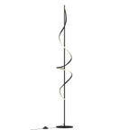 51" Sand Black LED Floor Lamp, 1500 Lumens