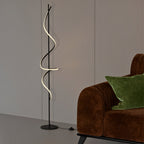 51" Sand Black LED Floor Lamp, 1500 Lumens