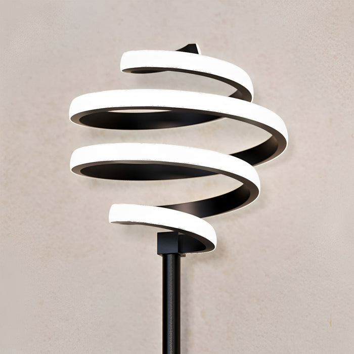 59" Sand Black LED Floor Lamp, 1100 Lumens