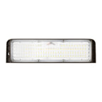 LED Slim Wall Pack, Full Cutoff, Dusk to Dawn, 38W, Selectable CCT, 6000 Lumens