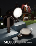 Brighten your barn or outdoor space with our energy-efficient LED lights, offering years of reliable performance.