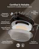 The LED Barn Light replaces outdated HID fixtures to improve your energy efficiency and reduce maintenance costs. 