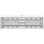 Side Dimension of LED Ready High Bay Fixture