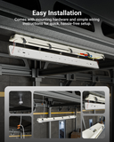 Installation is easy and hassle-free. The vapor tight fixture is suitable for wet locations and can be installed via surface mount.
