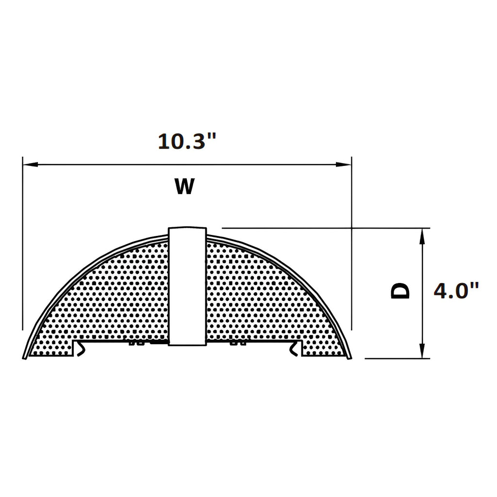 Dimension of modern wall sconce lamp or wall mount light