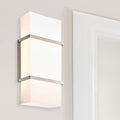 LED Satin Nickel Wall Sconce, 15W, Luminara, 1300 Lumens