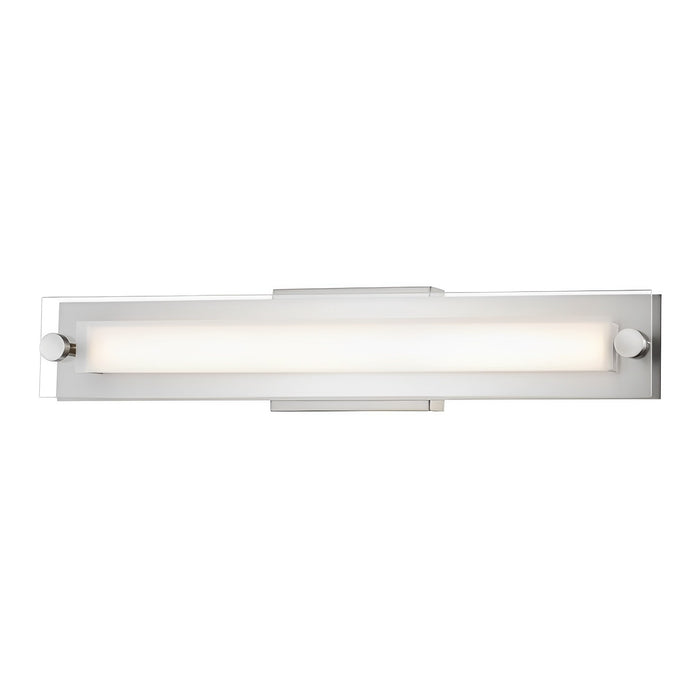 LED Vanity Light Fixture - 19W - 1350 Lumens - 3000K 3500K 4000K Selectable CCT - Energy Star & ETL Listed - Satin Nickel Finish Wall Light Fixture 