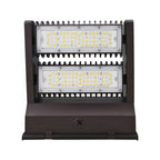 Image of 120W Rotatable LED Wall Pack Light Fixture, 16800 Lumens, 5000K, IP65 Waterproof, 250-360W HPS and MH Equivalent