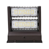 Image of 120W Rotatable LED Wall Pack Light Fixture, 16800 Lumens, 5000K, IP65 Waterproof, 250-360W HPS and MH Equivalent