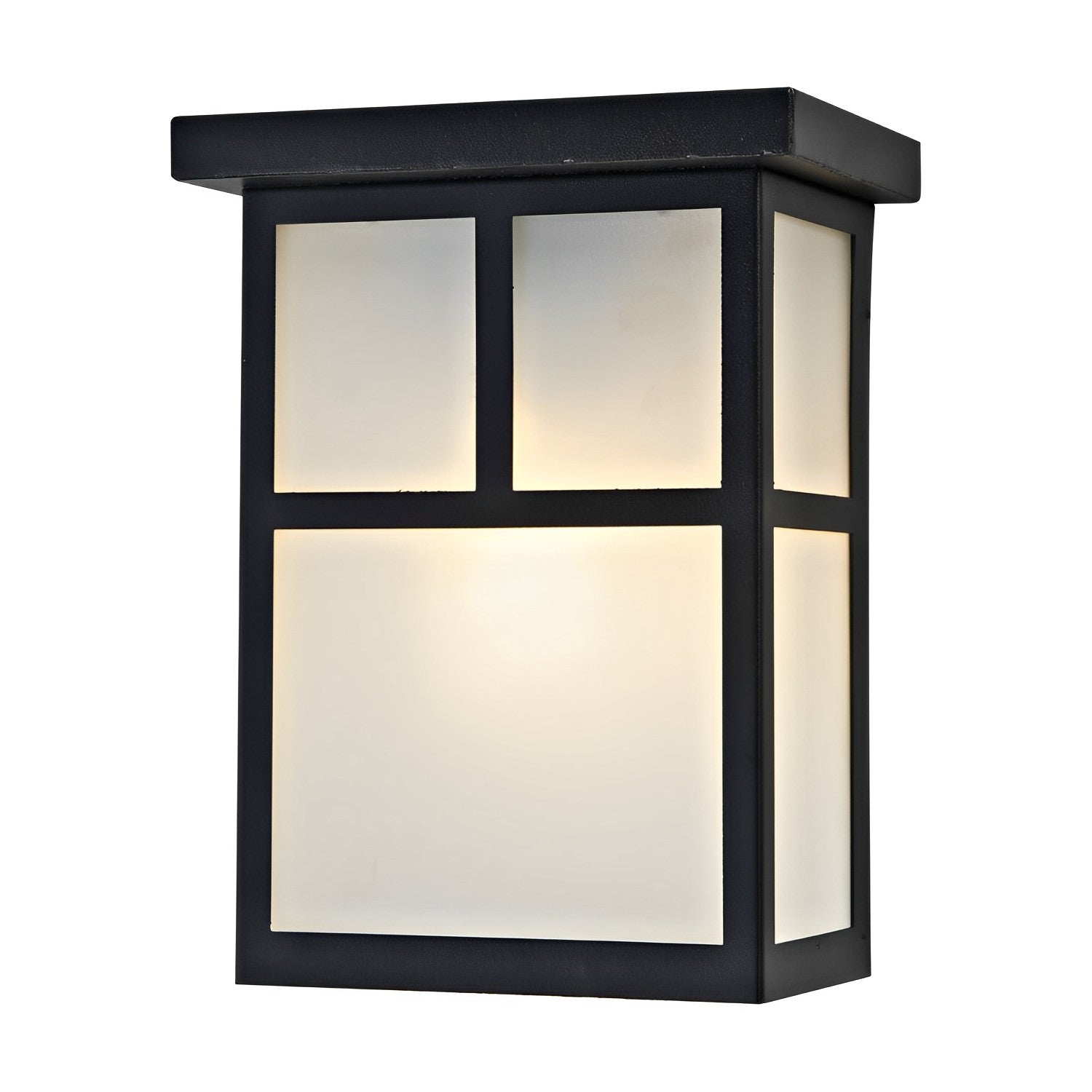 LED Wall Sconce - 11W/15W - 770/1380LM - 3000K Warm White - Wet Listed - Black Wall Mount Lighting - Farmhouse Wall Lights with Glass Shade for Bedroom Living Room Mirror Hallway Kitchen