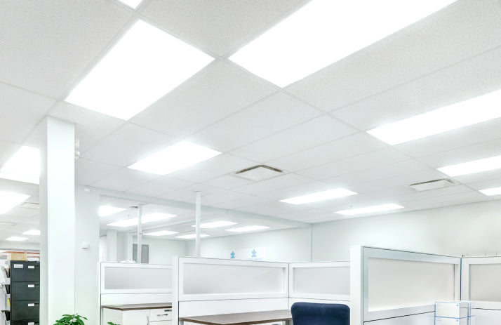 Ceiling panel lights