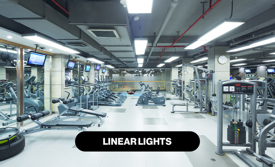 LED linear lighting fixtures