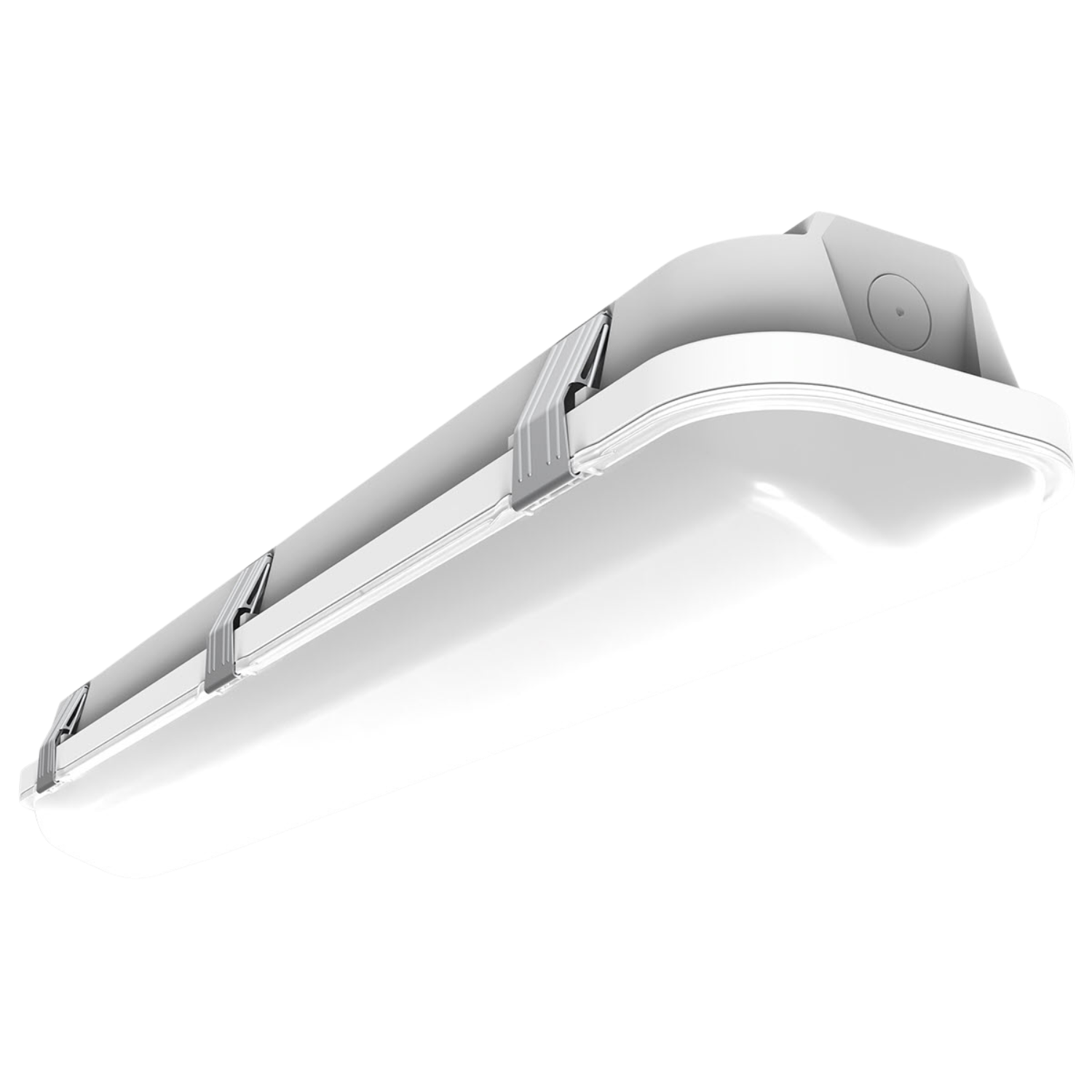 2ft LED Vapor Tight Fixture, 20W/15W/10W, Selectable Watt & CCT, 3000 Lumens