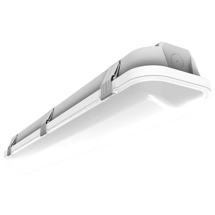 2ft LED Vapor Tight Fixture, 20W/15W/10W, Selectable Watt & CCT, 3000 Lumens