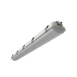 4ft LED Vapor Tight Fixture, 40W/30W/20W, Selectable Watt & CCT, 6000 Lumens